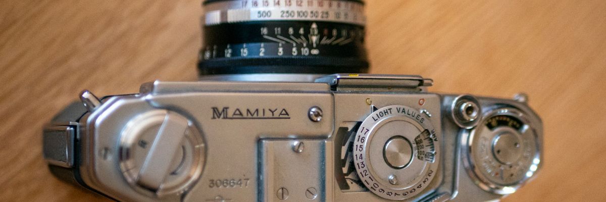 Testing of the film camera Mamiya Auto Metra No. 262600
