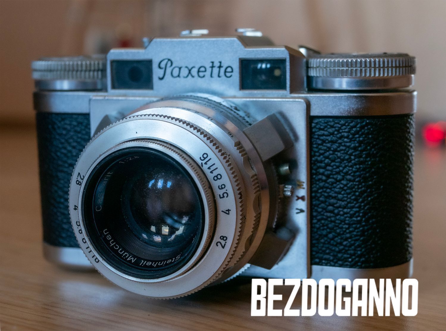 Braun Paxette, 45 MM, + flash hyper D